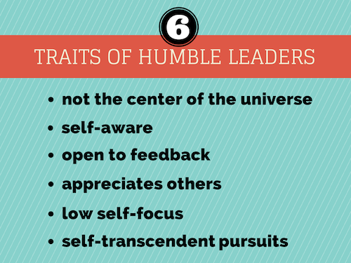 6 humble traits of charismatic leaders