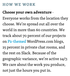 One of the greatest job ads from Automattic (2)
