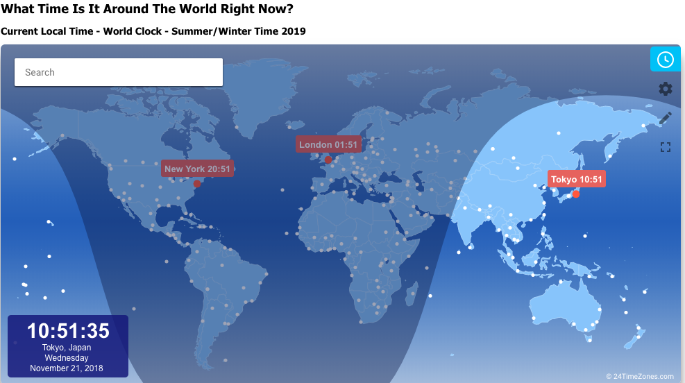 15 Beautiful Tools For Managing Time Zone Differences
