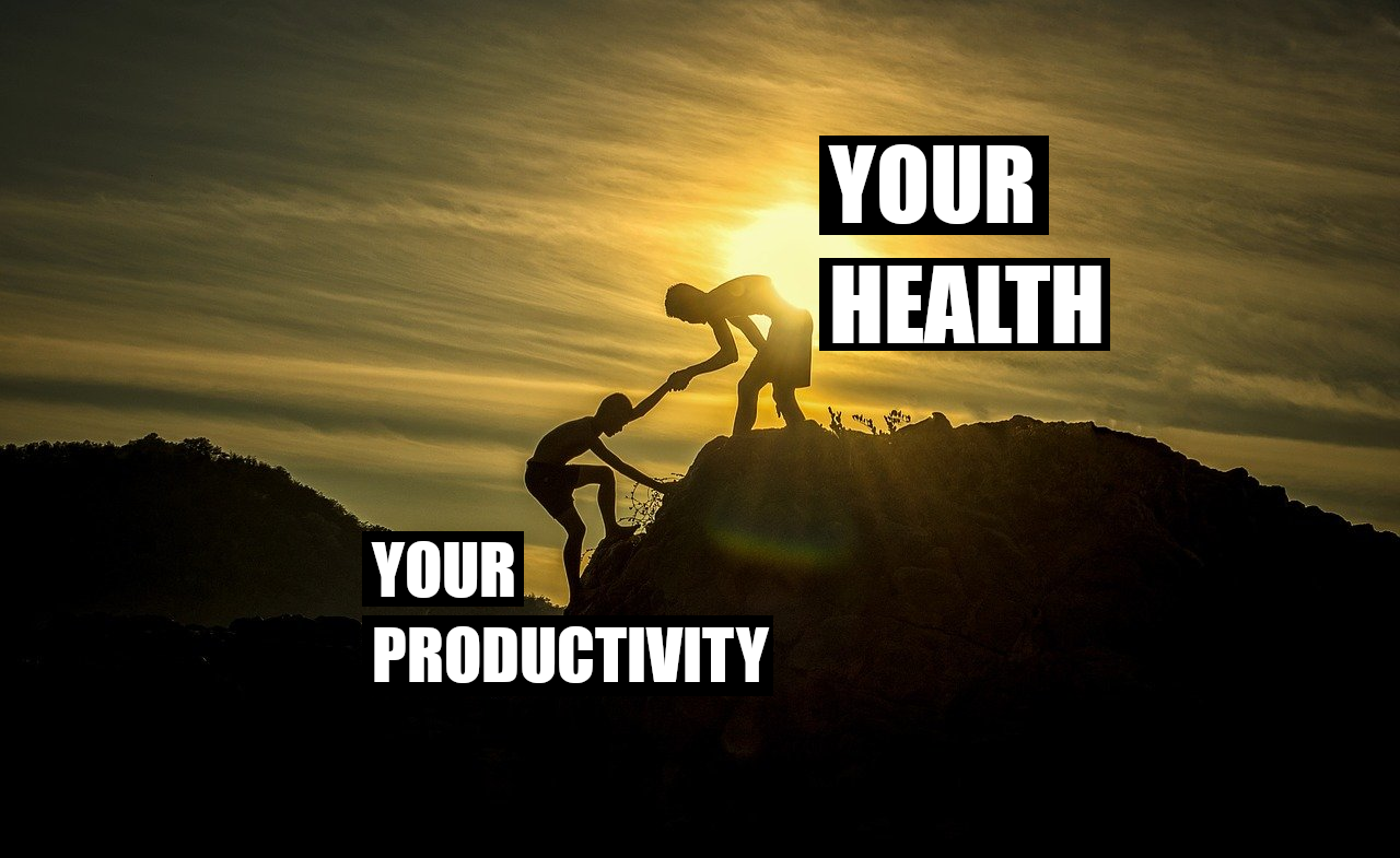 featured image for article "productivity increases when you take control of your health"