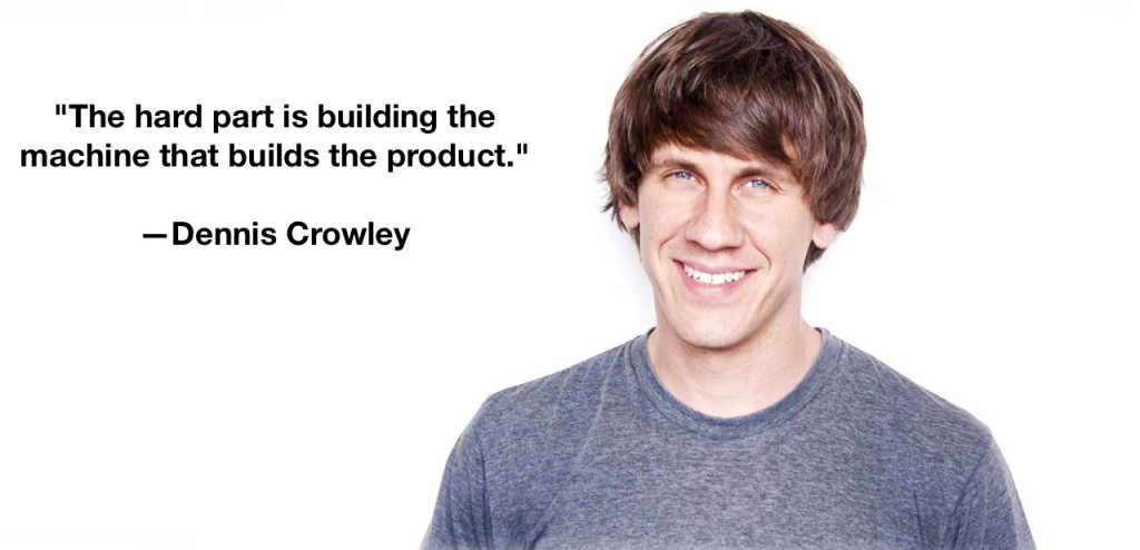 Dennis Crowley, Foursquare, on how to build product