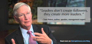 Tom Peters on Management for I Done This