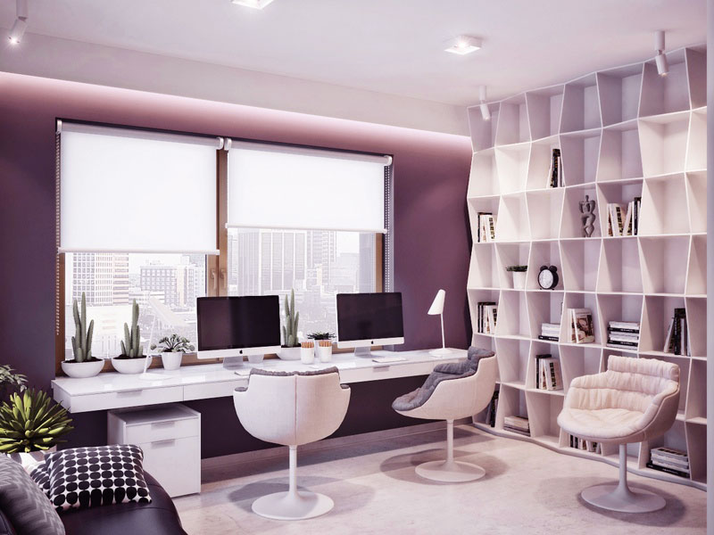Bright Home Office